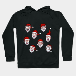 Santa Claus Heads Hoodie